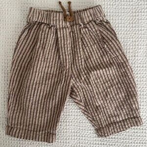 Zara muslin striped pants